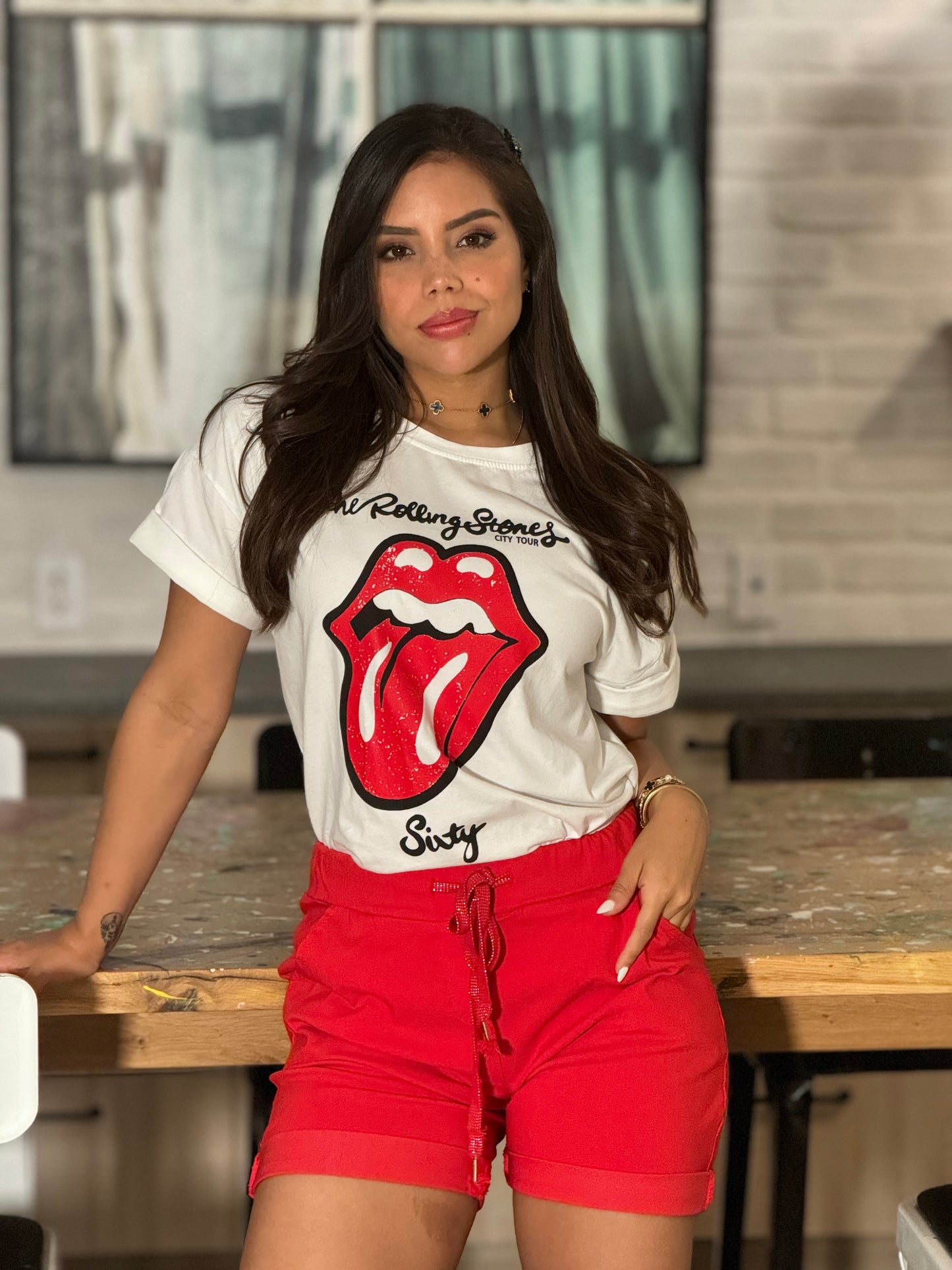 Rolling Stone White T-Shirt