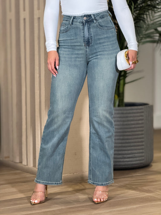 Cece Lace Denim Pants