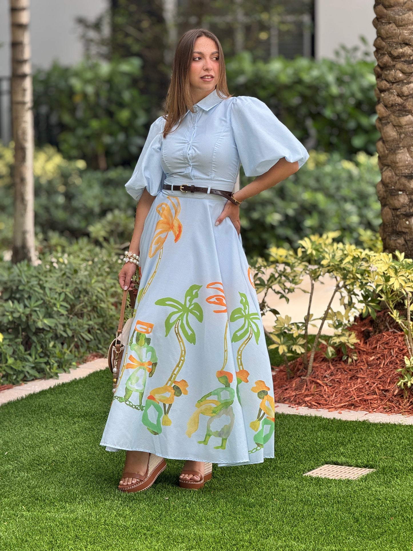 Always Chic Blue  Dress