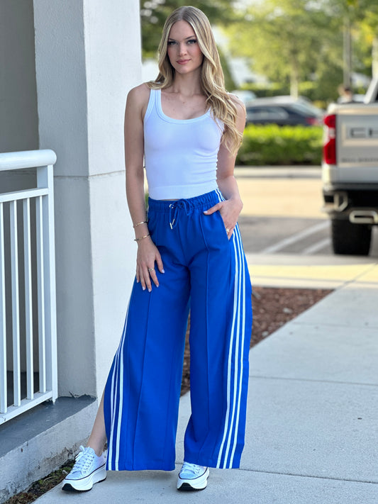 Sahara Lines Blue Pants