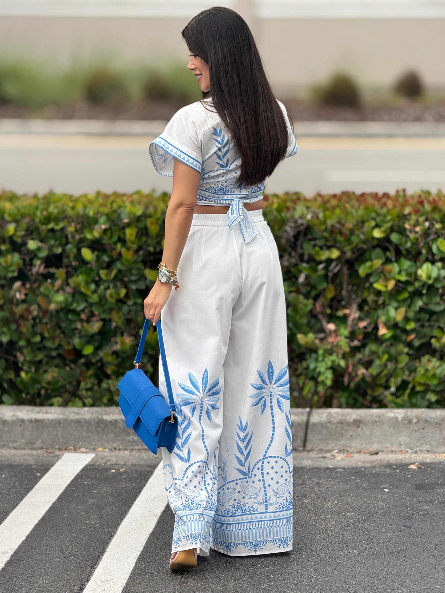 Amable Blue Floral Set