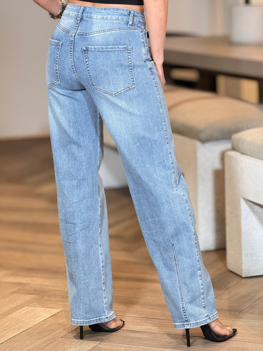 Lizzie Denim Barrel Jeans