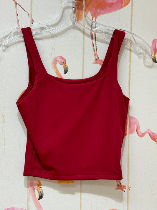 Lizzie Red&White Basic Top