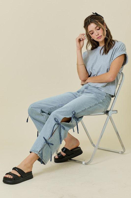 The Moon Bow Denim Jeans