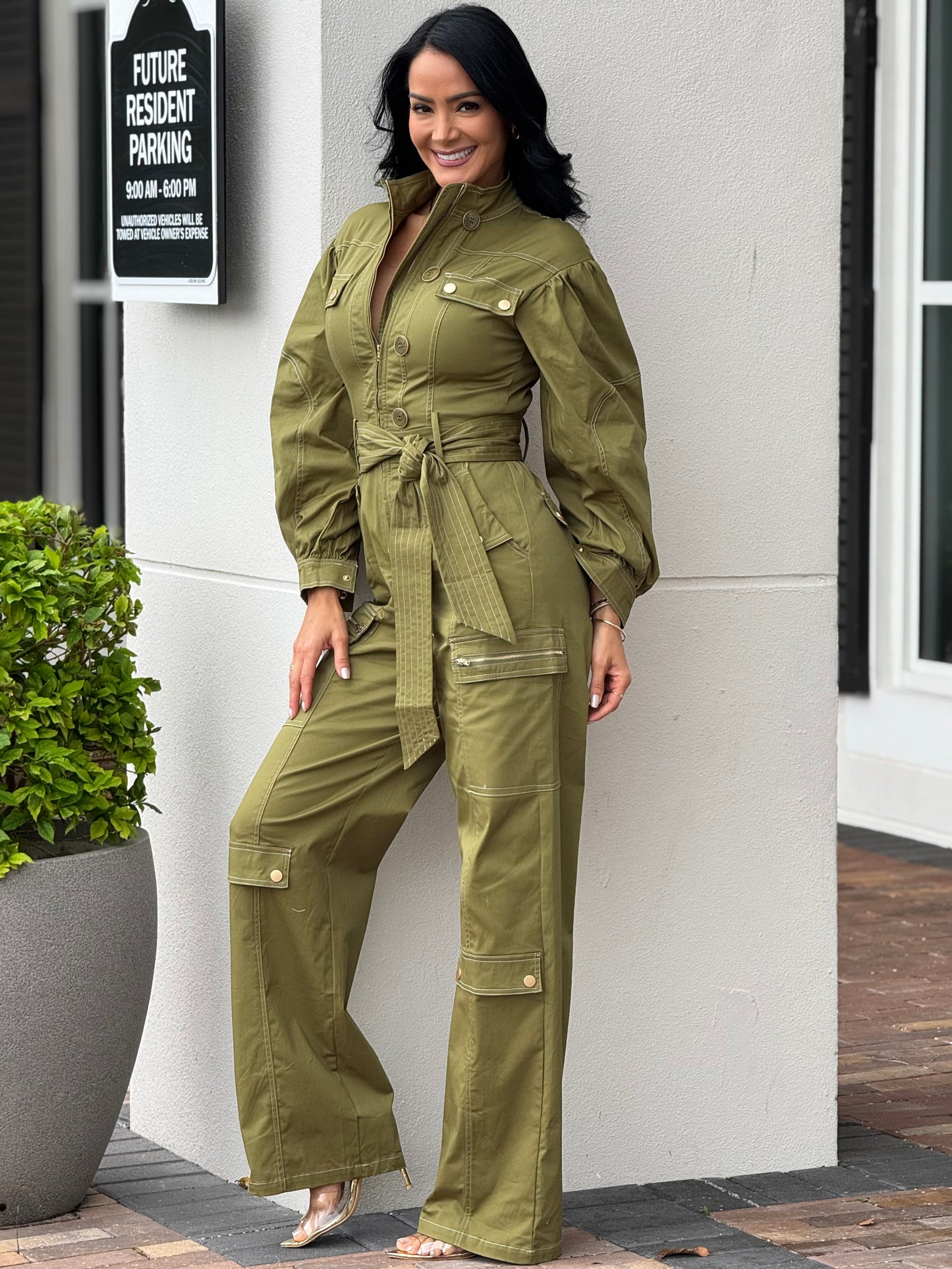 Norkys Green Chic Jumpsuit