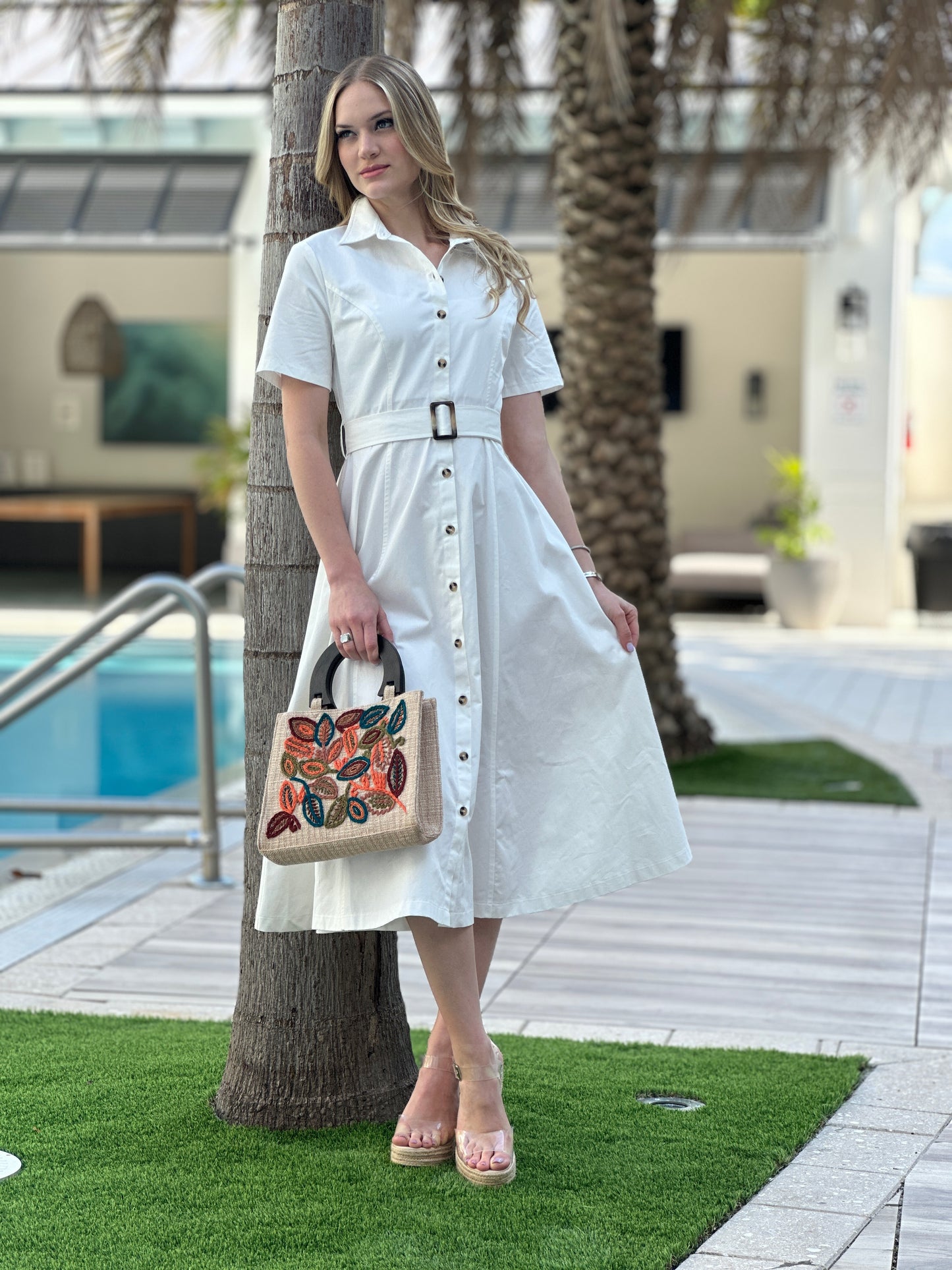 Thalia White Dress