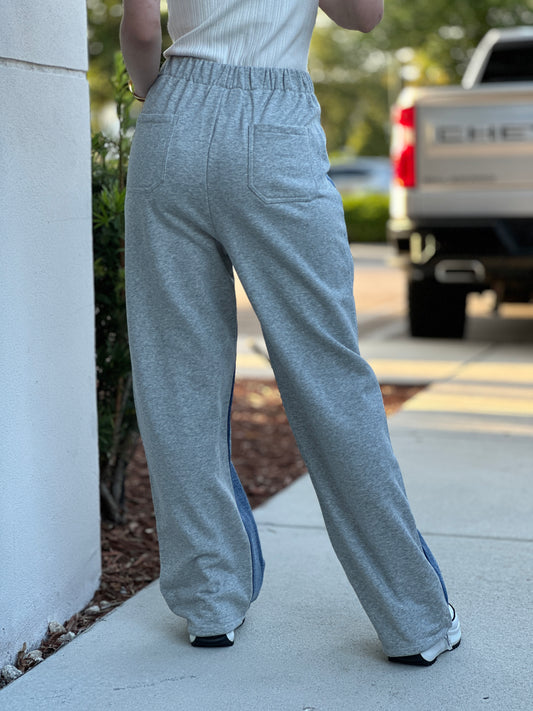 European Gray Cargo Pants