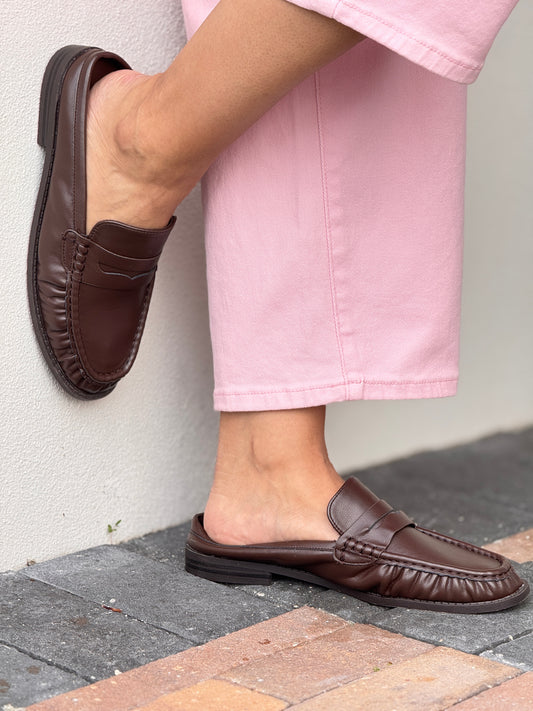 Path Brown Loafer Shoes