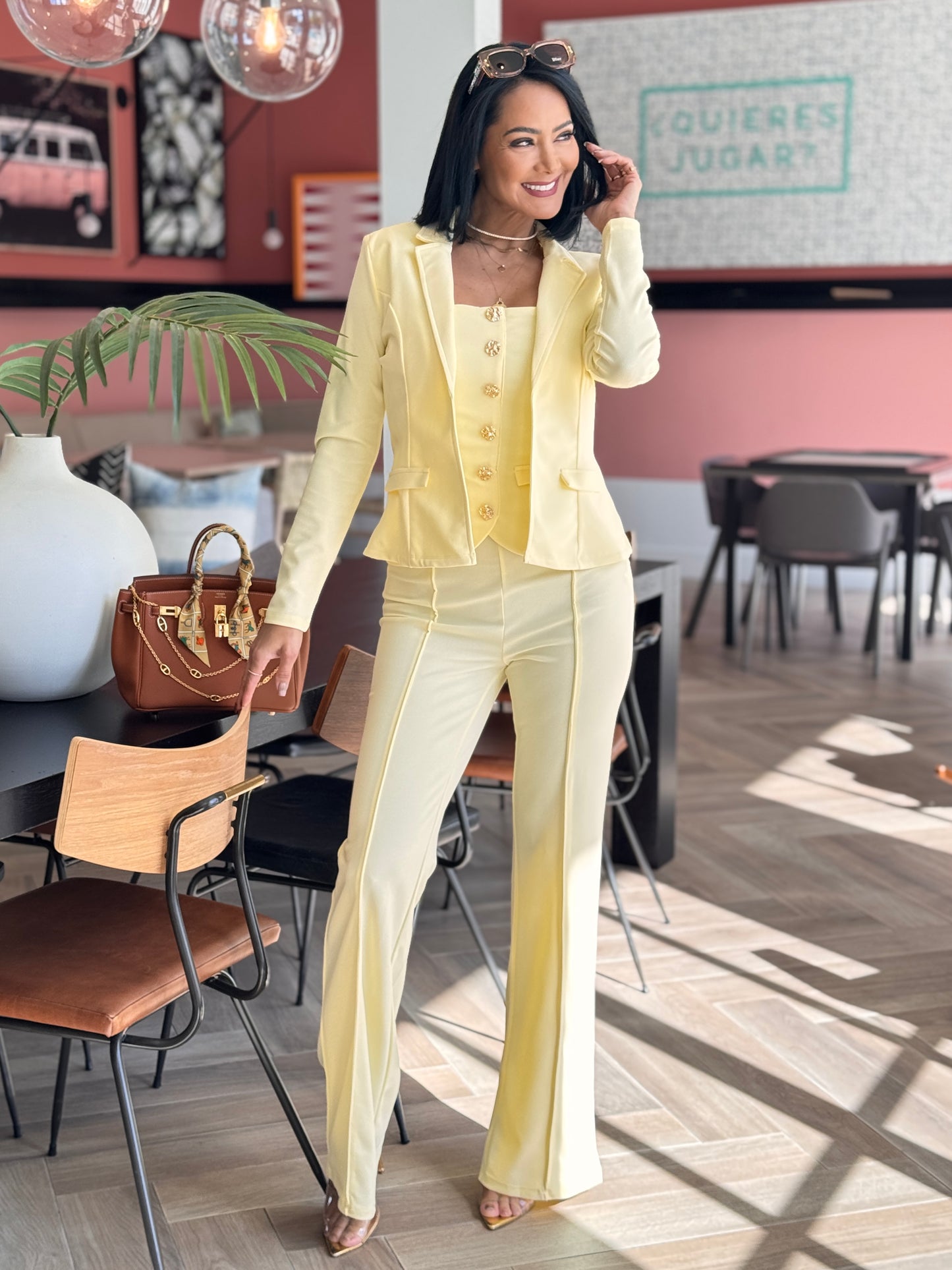 Valentine Yellow 3-Piece Set