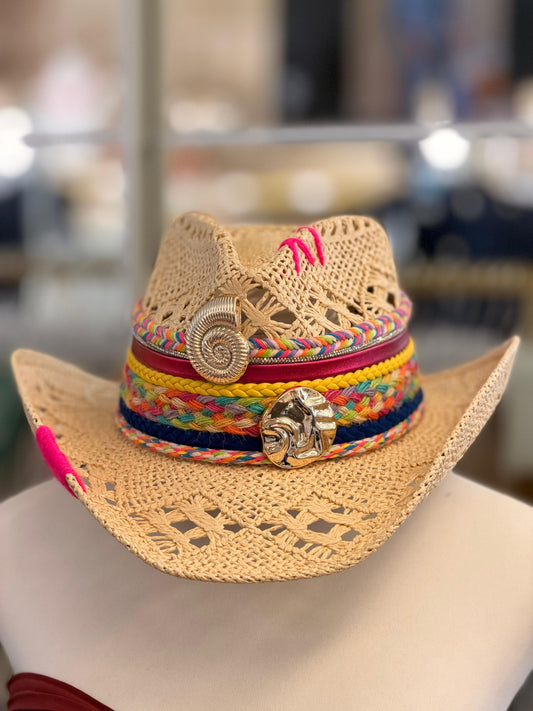 Boho Beige Nat Hat
