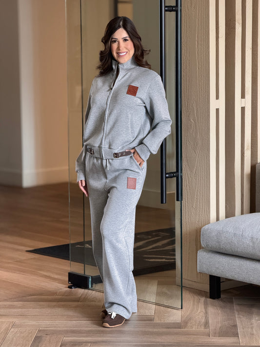 Lore Gray/Brown Leather Sport