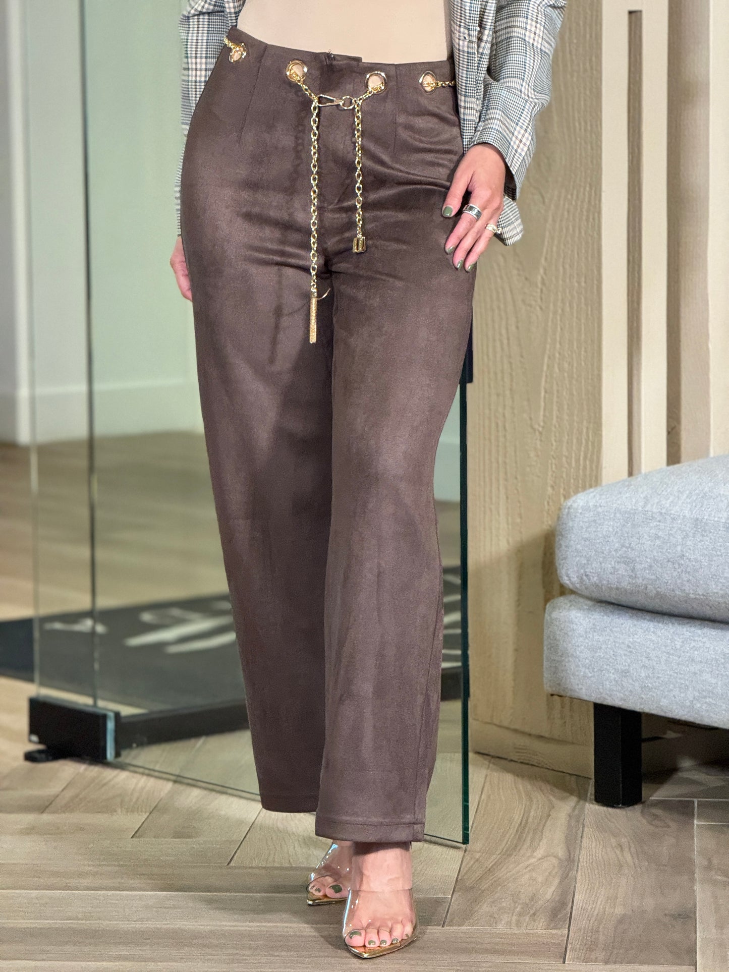 Milka Rings Brown Pants