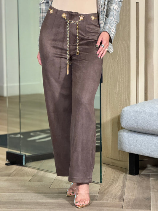 Milka Rings Brown Pants