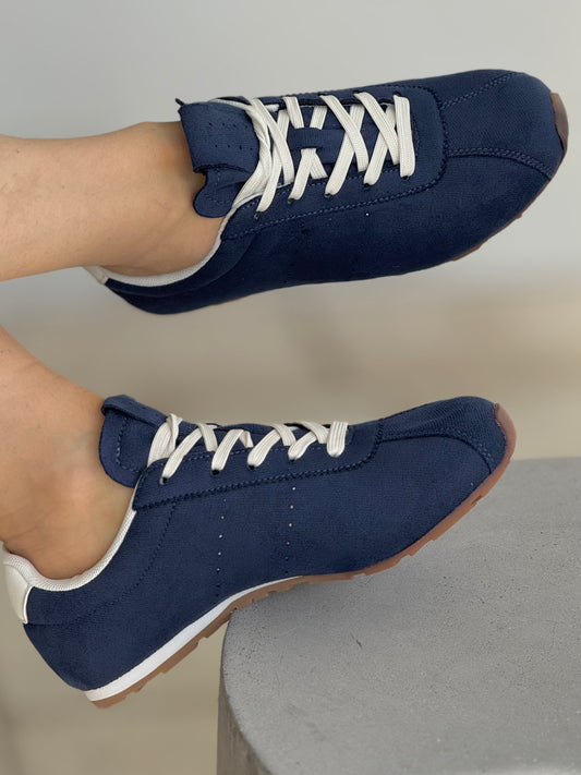 Diane Navy Sneakers Shoes