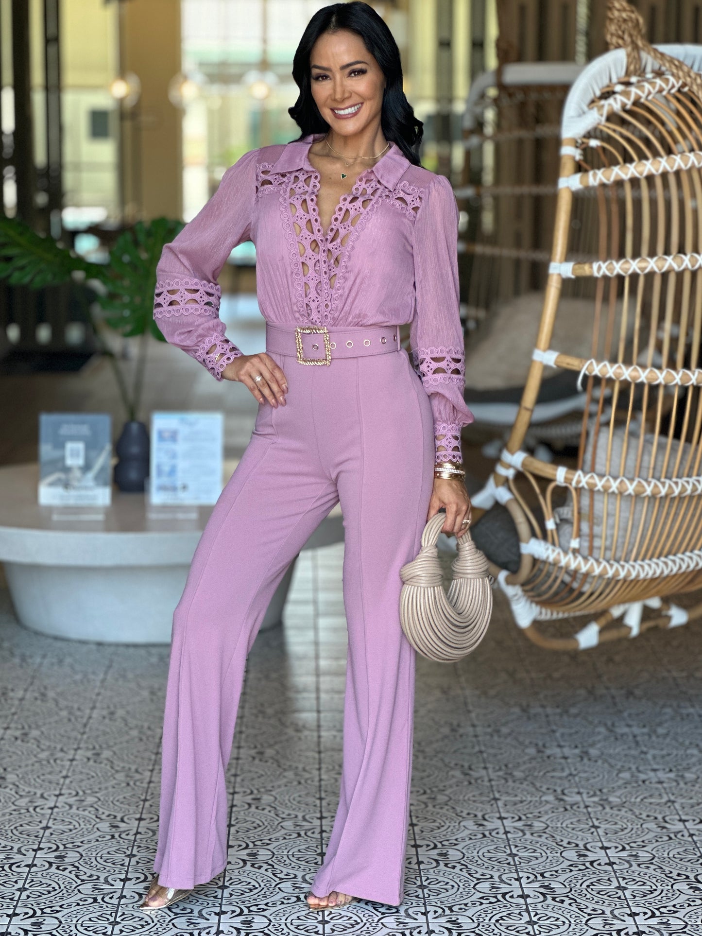 Norkys Lilac Jumpsuit