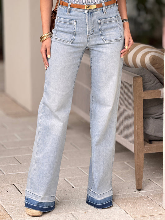 Risen Light to Mid High Rise Jeans