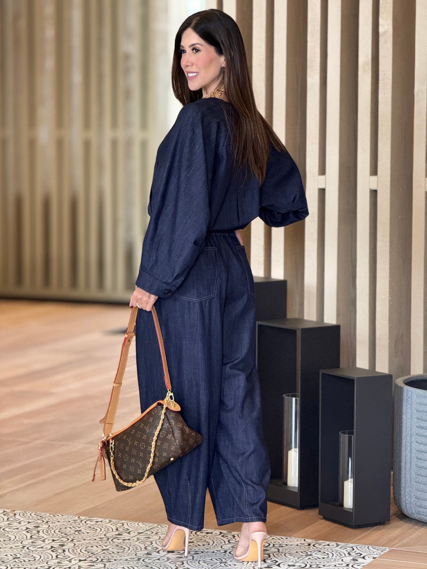 Musty Indigo Denim Jacket Set