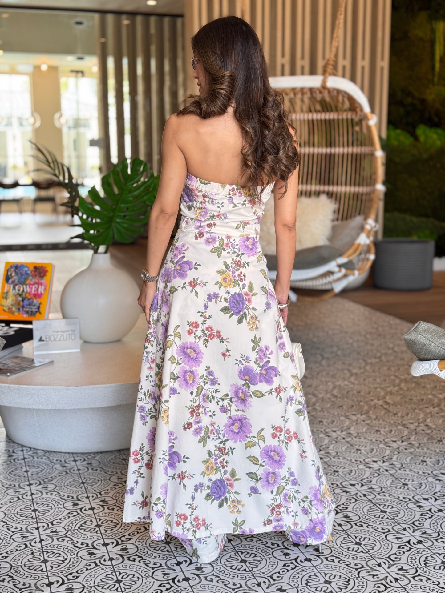 Lumi Purple Flowers 2-Piece Set
