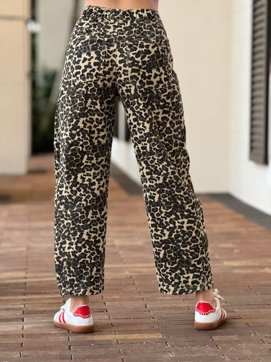 Berlin Leopard Baggy Pants