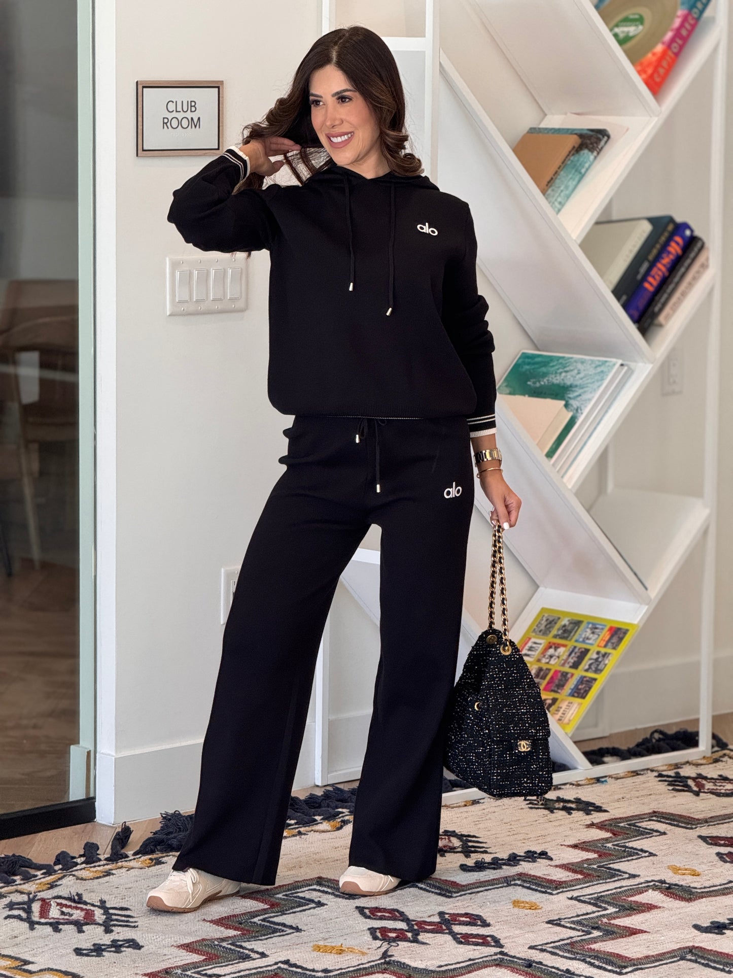 Lalo Black Knitted Sport Set