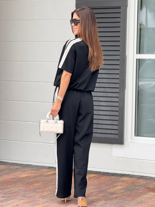 Chinese Black Sport Set