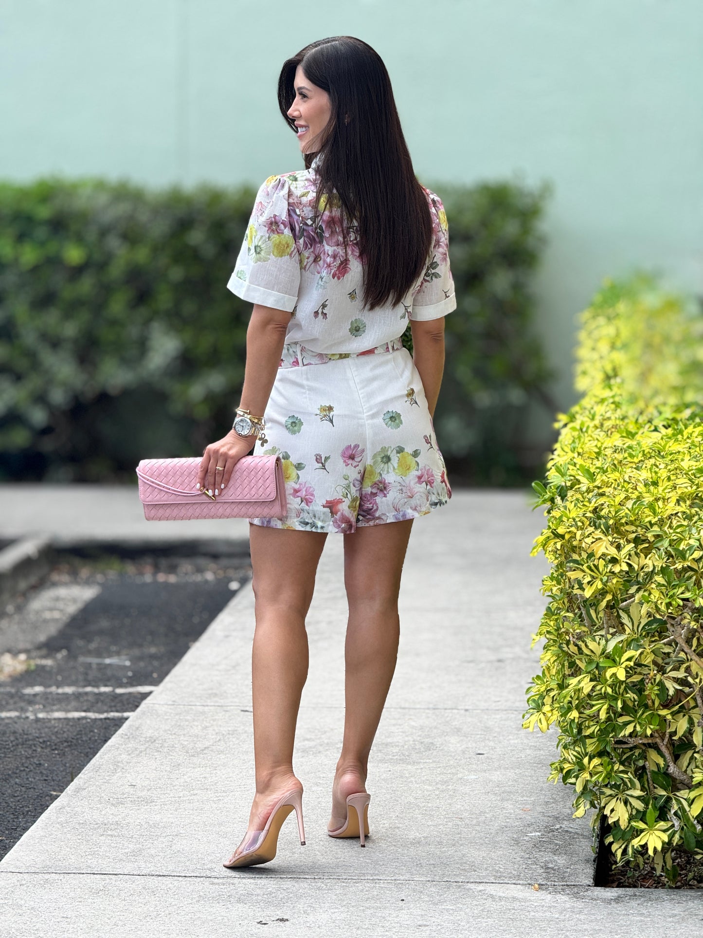 Gardenia White Floral Set