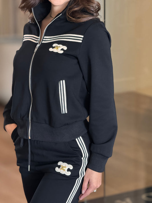 Celi Black Sparkly Sport