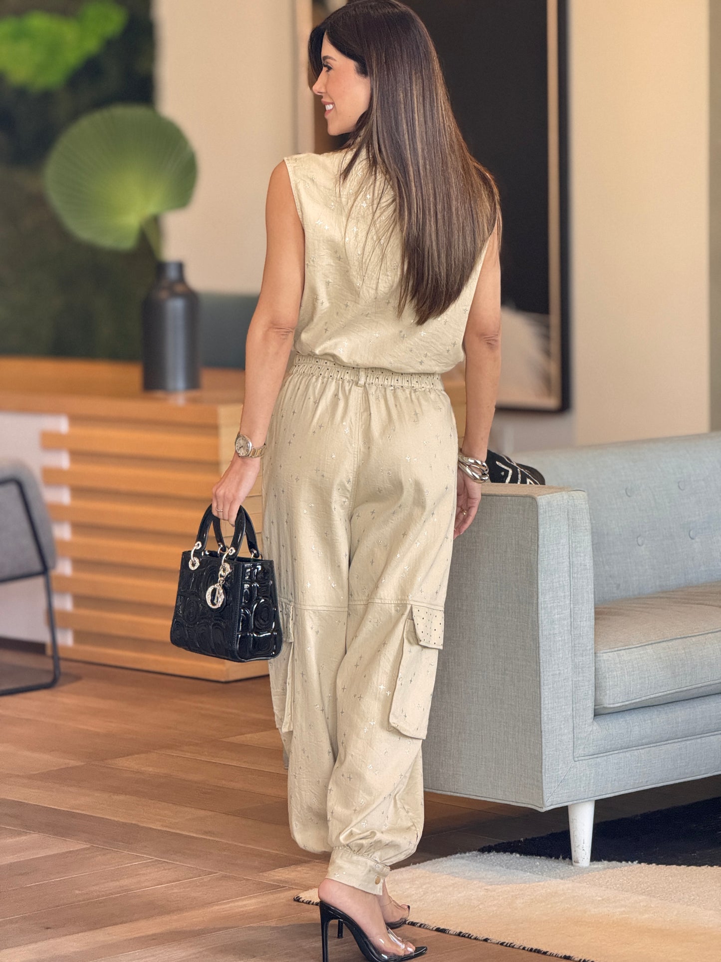 Stardust Beige Cords Set