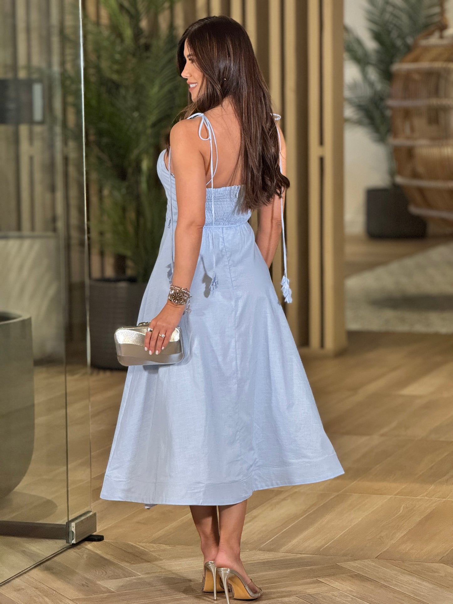 Gardenia Blue Dress