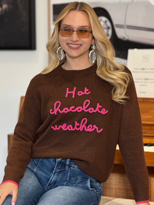 Hot Chocolate Sweater Top