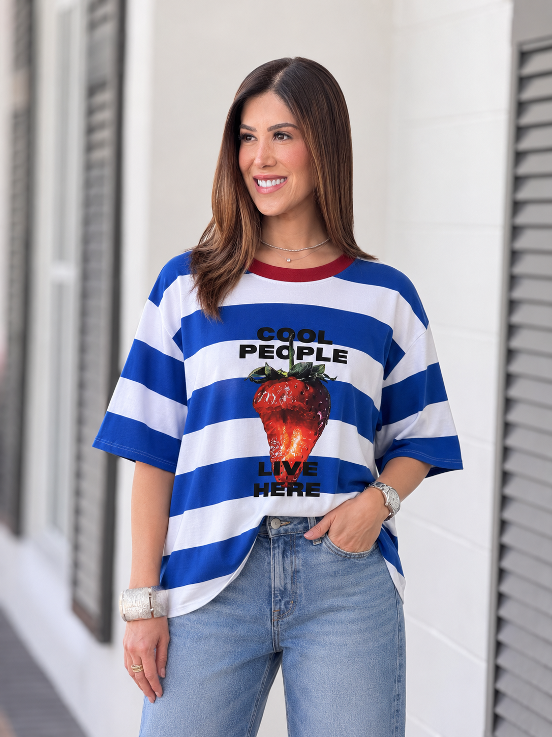 Cool People Blue T-Shirt