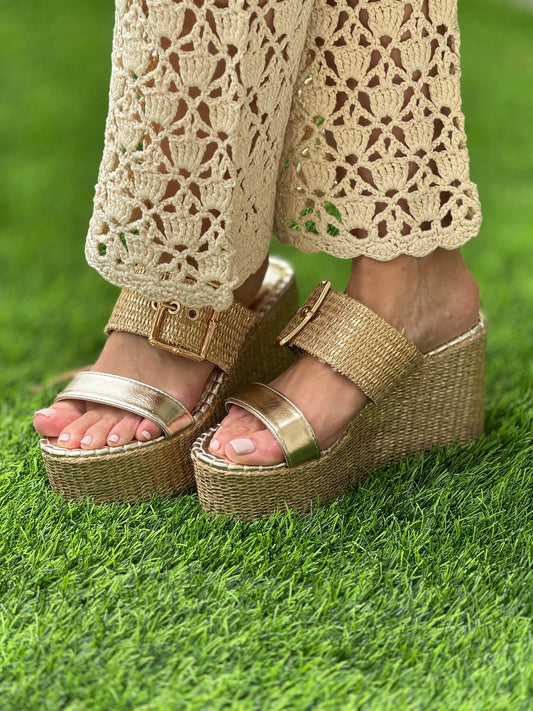 Nopal Gold Wedges