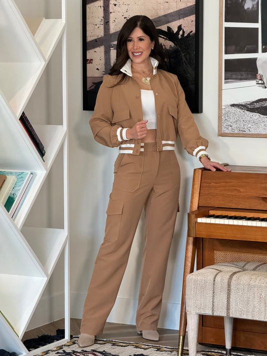 Ovianca Beige Cargo Set