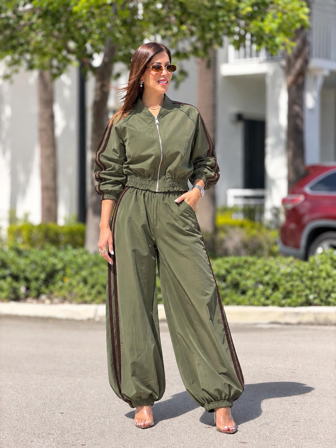 Italy Green/Brown Sport Set