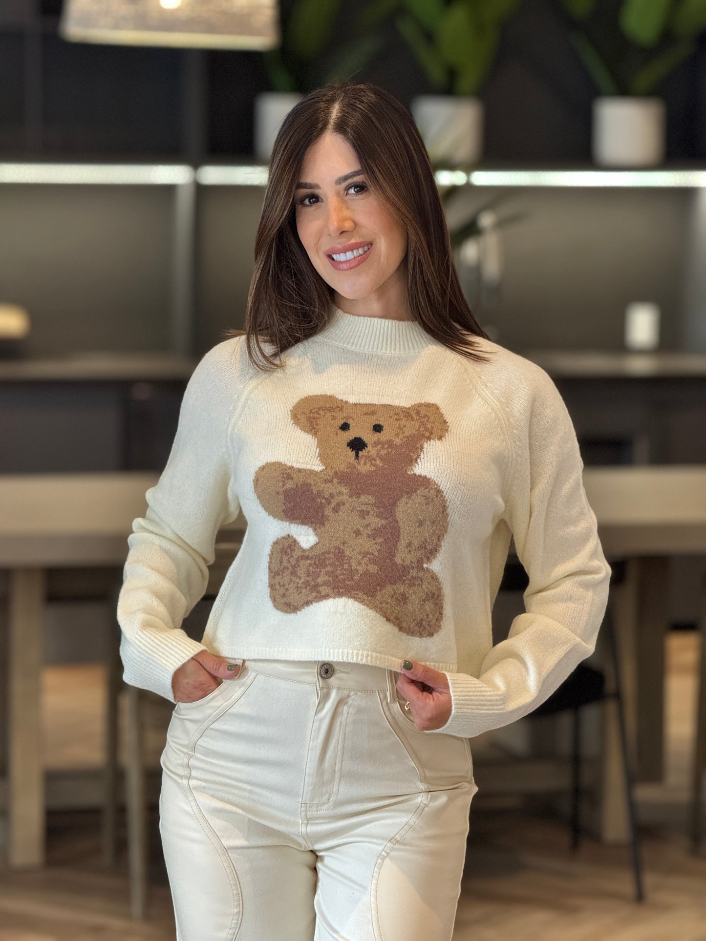 The Bear Yvory Sweater Top