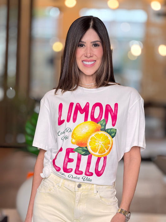 Nyla Limon Fuscia T-Shirt