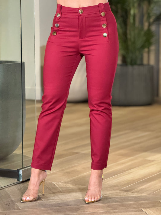 Sublime Burgundy Pants
