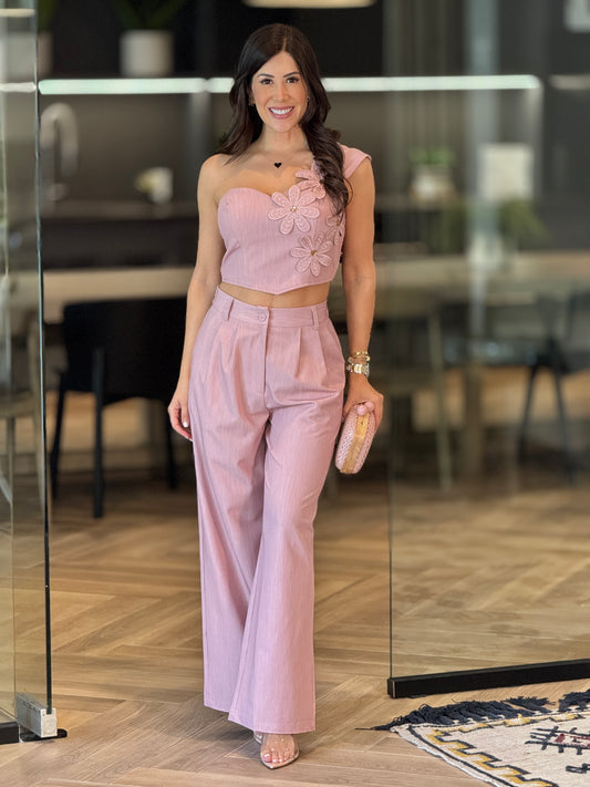 Veruzka Pink Floral Set