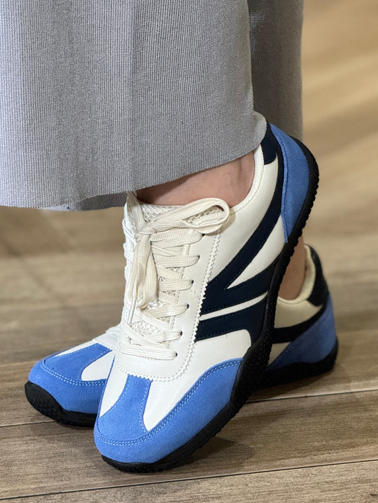 Larson Blue/Black Sneakers