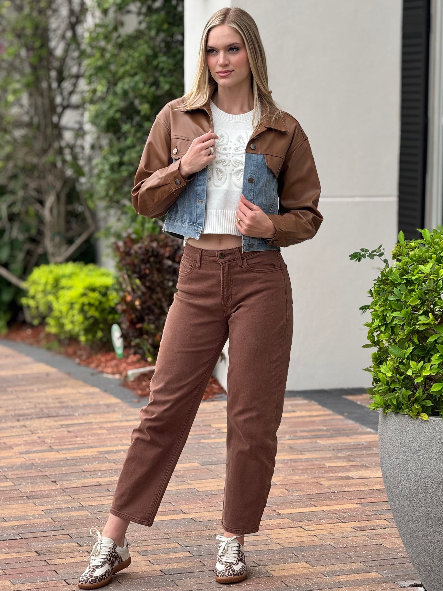 Verbet Brown Bubble Pants