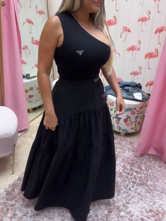 Marfa Black Skirt