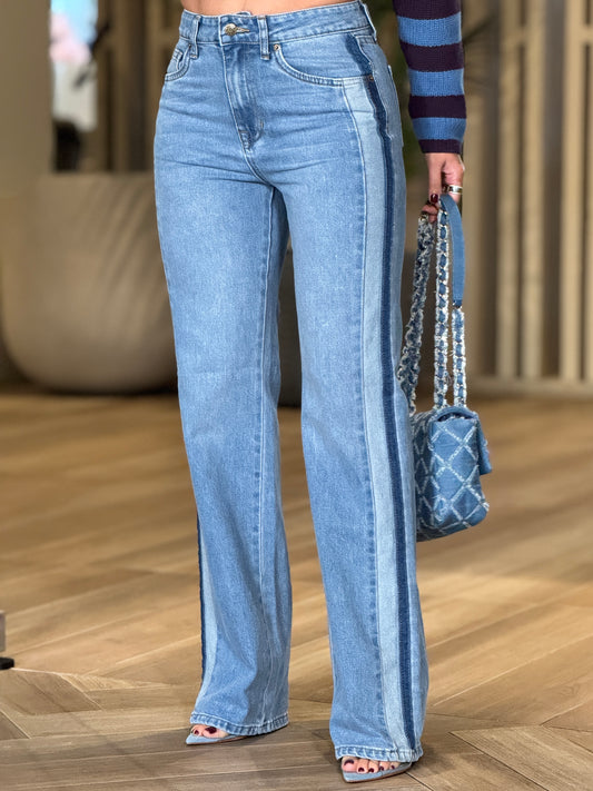Vibrant Double Tone Jeans