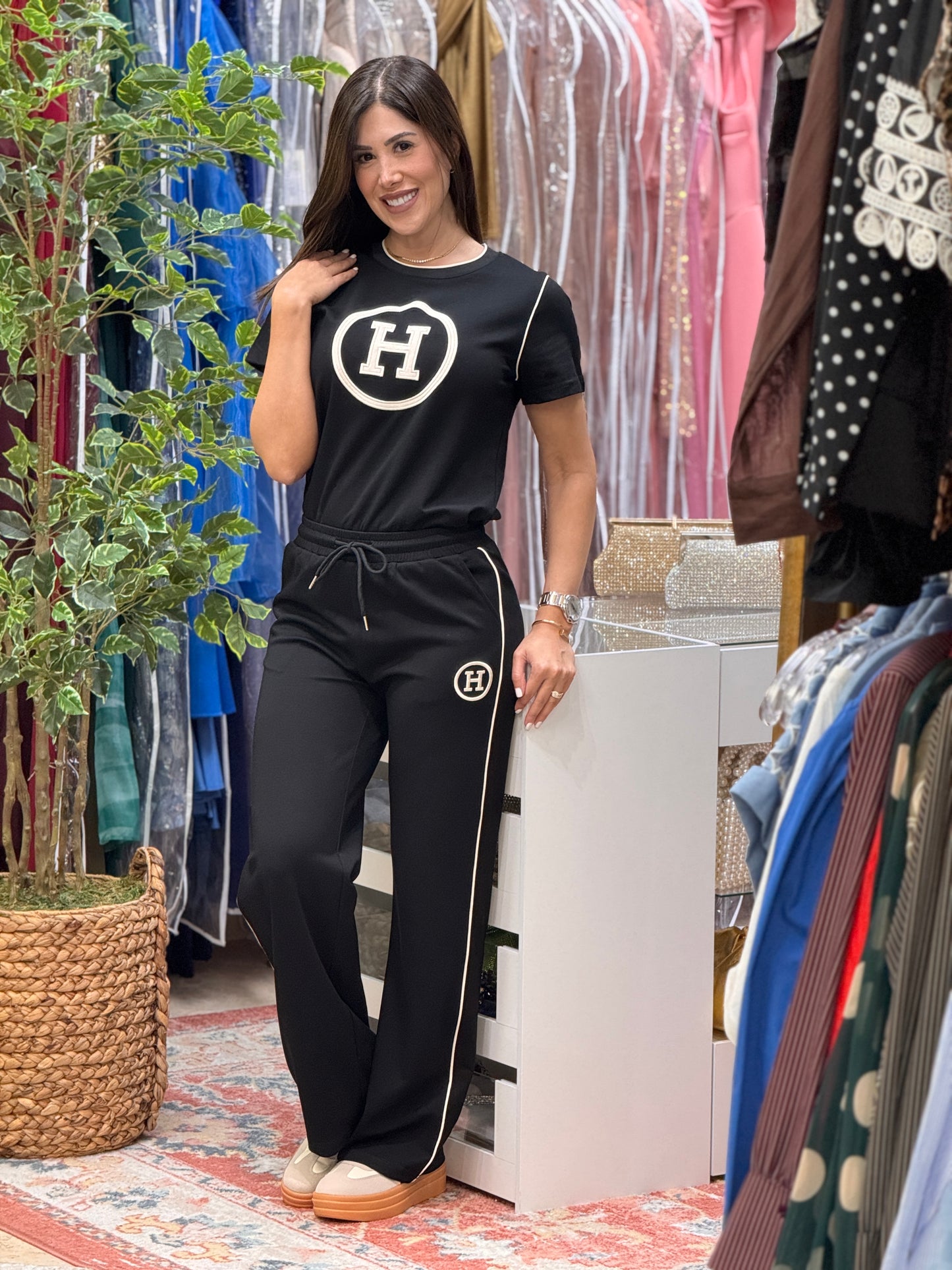 Hermie Black/White Sport Set