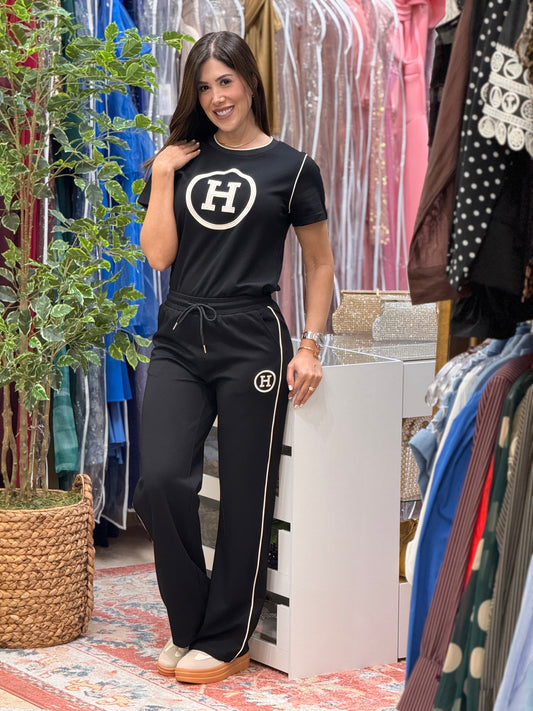 Hermie Black/White Sport Set