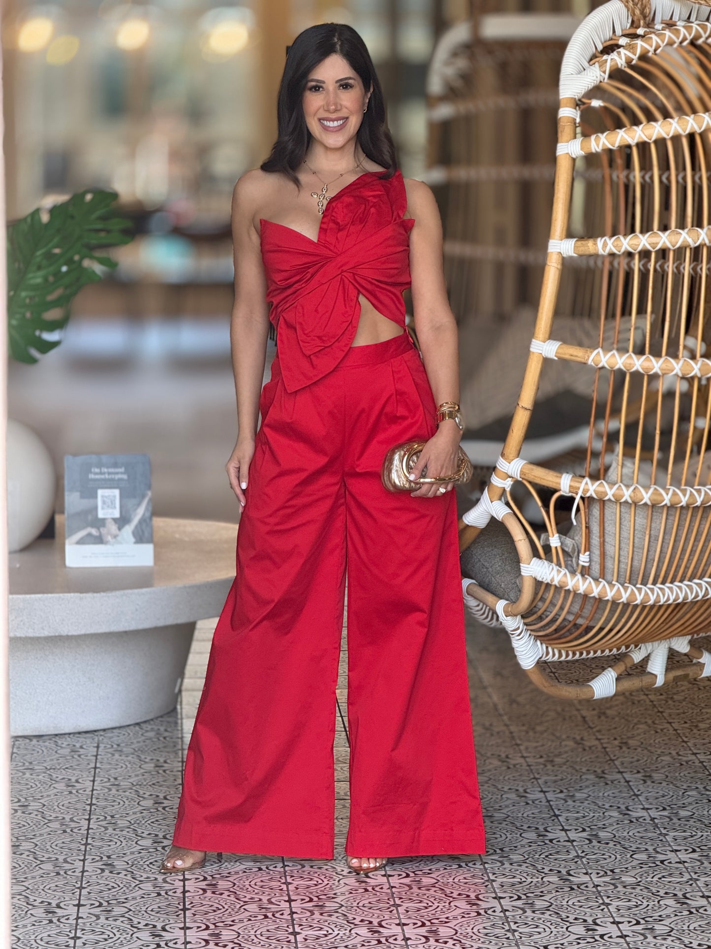 Strut Red Flower Set