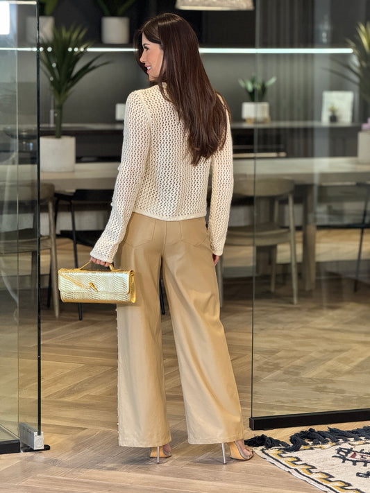 Rivera Yvory Crochet Top