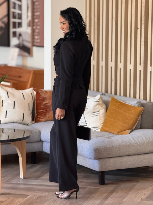 Viva Black Waistband Set