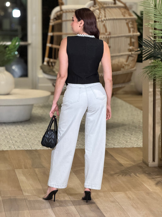 Pamela Black Pearl Vest