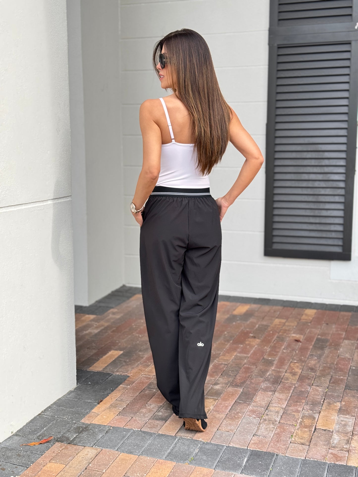 Lalo Black Nylon Pants