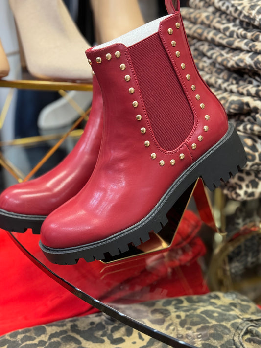Kita Burgundy Boots